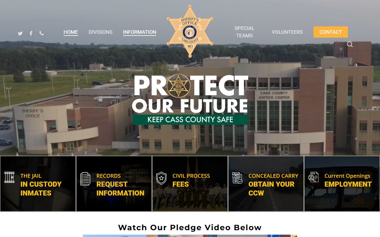Cass County Sheriff's Office people search tools