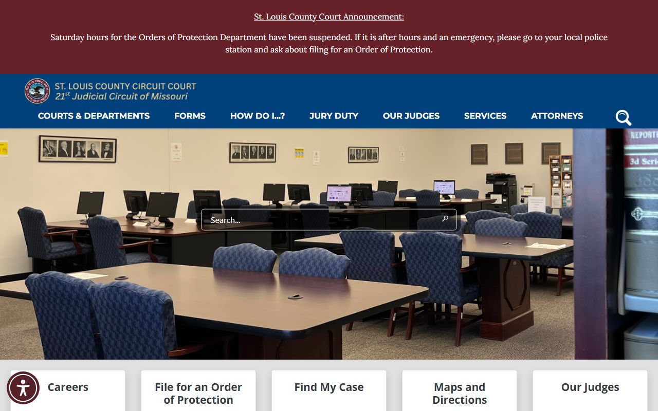 St. Louis County Circuit Court people search portal